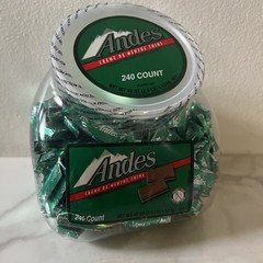 Andes Crème de Menthe Chocolate Mint Thins – 240 Count – 40 Oz Tub. Free Ship!!