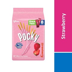 Glico Pocky Biscuit Sticks 3 Packs Chocolate Strawberry Cookies & Cream Asian