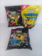 1up sour bursts fruit chews punch’n pineapple rock’n raspberry blackberry 5 oz