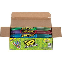 Sour Candy Gel Pen, 12 Ct Sour Candy Gel Pens in Assorted Fruity Flavors, Full S