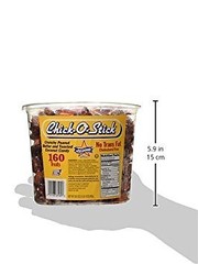 Chick O Sticks Peanut Butter Toasted Coconut Candy 160 Count Retro Jar