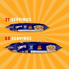 (2 pack) S’mores Breakfast Cereal, Graham, Chocolate & Marshmallow, 30 oz Bag
