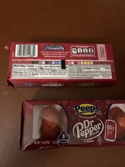 Peeps Marshmallows Dr Pepper Flavor Lot of 4 Packs of 5 (20 Pcs) Easter Chicks