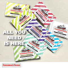 Fisherman’s Friend 25g x 4 Packs – Select Your Flavor – Sugar Free Mint Lozenges