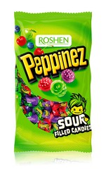 ROSHEN PEPPINEZ Sour Filled Candies Party Sweets Large Bag 900g 31oz