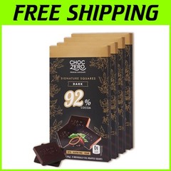 Dark Chocolate – 92% Cocoa, Sugar Free, High Fiber/-//