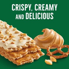 Nature Valley Crispy Creamy Wafer Bars, Pretzel Peanut Butter, 5 Bars, 6.5 oz
