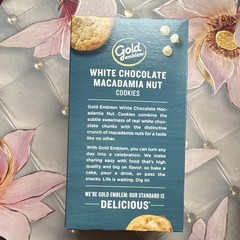 Gold Emblem White Chocolate Macadamia Nut Cookies, 10.6 oz (300 g)