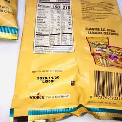 6 Bags STORCK Werther’s Original SALTED CARAMEL CREME Soft Filled Soft Caramels
