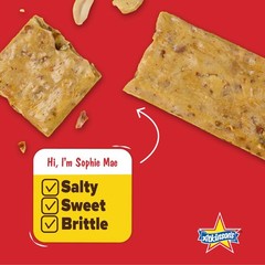 Atkinson’s Sophie Mae Peanut Brittle Bites Salty Sweet 4.0 Ounce