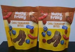 NUTTY FRUITY 2x 7oz Bags Blueberry Chili Tamarind Bites 14 oz / 396g