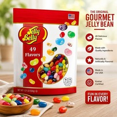 Jelly Belly 49 Assorted Flavors Jelly Beans Bulk Candy Gluten Free 1.31 LB Vegan