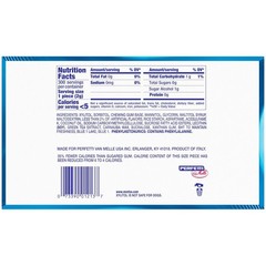 Bulk Pack of 6 Pure Fresh Chewing Gum, Fresh Mint, 50 Pieces