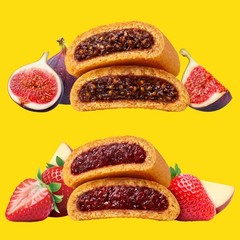 NEWTONS Soft Baked Fruit Bars Variety Pack, Real Fig and 4 Pack