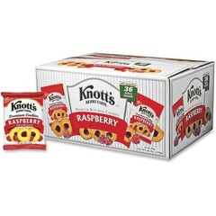 Biscomerica BSC59636 Knott’s Raspberry Cookies 2 Oz 36/Carton