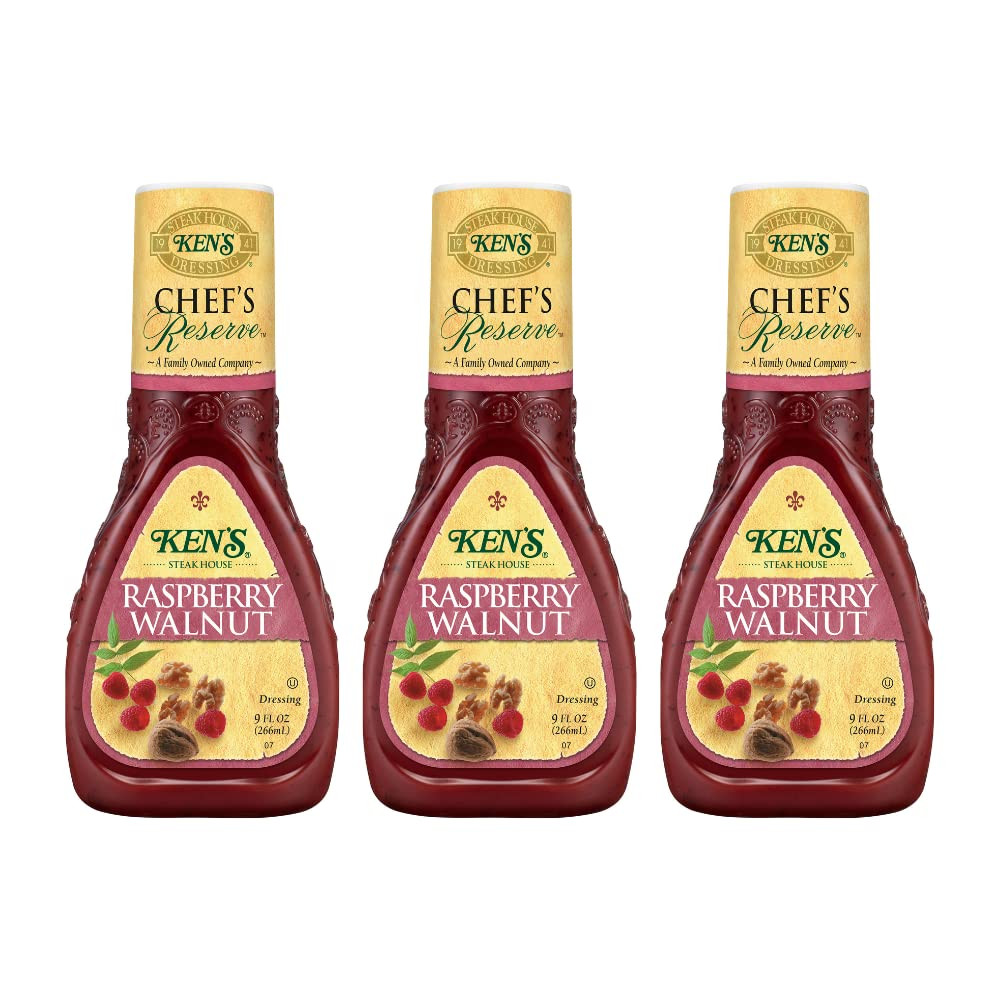 Chef’S Reserve Raspberry Walnut, 9 Ounce (Pack of 3)