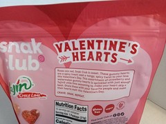 Snak Club Tajin Chili & Lime Seasoned Strawberry Watermelon Gummy Candy 12 Oz
