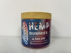 Hemp Gummies for Adults, 6 Fruity Flavors for Deep Bedtime, Relax, Hemp Gummy In
