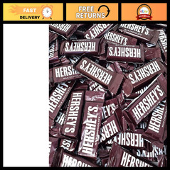 Milk Chocolate Bars – Individually Wrapped Snack Size Candy, Bulk 2 lbs Treats