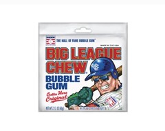 BIG LEAGUE CHEW ORIGINAL BUBBLE GUM 12CT
