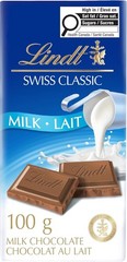 (5 PACK)L indt Swiss Classic Milk Chocolate Bar, 100g EACH