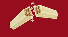 KIT KAT SNACK-wrapped WHITE Chocolate Wafer Candy Bar-BITE SIZE-BULK BAG PRICE