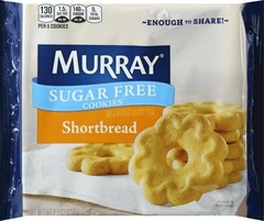 Murray Sugar Free Shortbread Cookies, 7.7 Oz. (Pack of 1)
