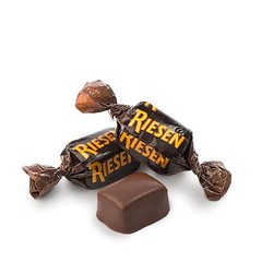 RIESEN Chewy Caramel Covered in Rich European Chocolate Bulk Candy (4 Pounds)