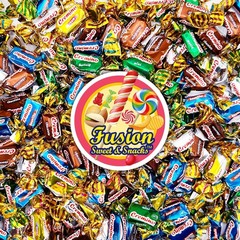 Toffee Candy Assorted – 1 Pound Bulk Chews, Toffee Candy Individually Wrapped…