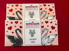 2 Bars 60g Omnom Sea Salted Toffee Icelandic Chocolate Reykjavik