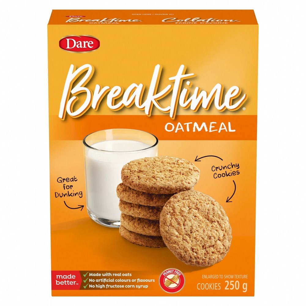 Breaktime Oatmeal Cookies 8.8 oz / 250 g