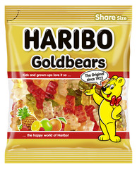 4 HARIBO GOLDBEARS German Sweets Gummi Candy Bags 175g 6.2oz