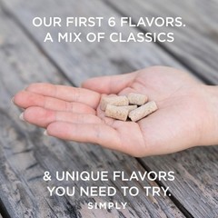 Natural Plastic-Free Chewing Gum Variety Pack – 6×15 Pieces