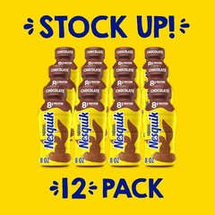Nutritious 12 Pack of 8 Fl Oz Ready-to-Drink Chocolate Lowfat Milk – Gluten-Free