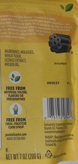 Panda Black Licorice Liquorice Flavor NON GMO 3-7 Oz (200g) 3 Ingredients