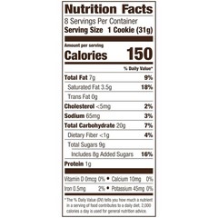 Pepperidge Farm Charleston Birthday Cake Cookies, 8 Soft Baked Cookies, 8.6 oz