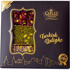 Cerez Pazari Turkish Delight Pistachio with Fantastic Rose & Pomegranate Flavour