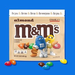 Almond Milk Chocolate Candy Family Size Bag 15 Ounces Bulk Snack Pack