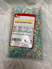 Candy Bonz, Assorted Dog Bone & Skull Shaped Candy 3 lb bag