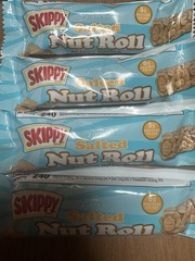 Pearson’s SKIPPY Salted Nut Rolls Peanut Butter 4 Four Total BB 2/27 New