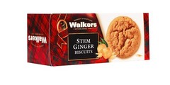 Stem Ginger Biscuits 5.3 Ounce Crisp Buttery Cookies Perfect for Tea Snacks