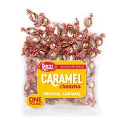 Goetze’s Candy Classic Vanilla Caramel Creams, 1 lb Bag 1 Pound (Pack of 1)