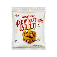 Atkinson’s Sophie Mae Peanut Brittle Bites Salty Sweet 4.0 Ounce