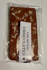 Unique Bite milk Chocolate Bar with ginger 2.80 oz .
