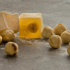 Turkish Delight Candy Pistachio & Hazelnut Lokum Turkish Dessert 11.5 Oz