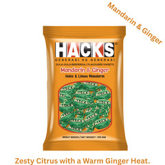 Hacks Herbal Sweets 5 Pack x 100g Each – Mixed Fruit & Menthol Variety Bundle