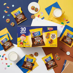 Keebler Bite Size Cookies made with Milk Chocolate M&M’s Minis, 1.6 oz, 30-count