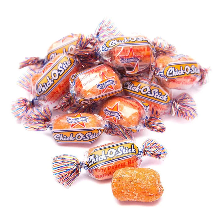 Atkinson Chick-O-Stick – Crunchy Peanut Butter Bulk Candy – 1,2 LB | Free Ship!