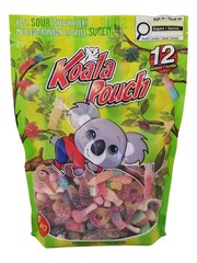 Koala Pouch Fruity Sour Gummy Mix, 12 Gummy Varieties, Party Size – 1kg/35.3 oz