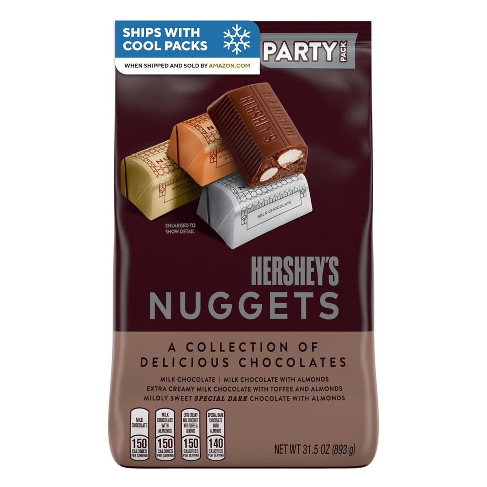 NUGGETS Assorted Chocolate Candy Party Pack, 26 oz